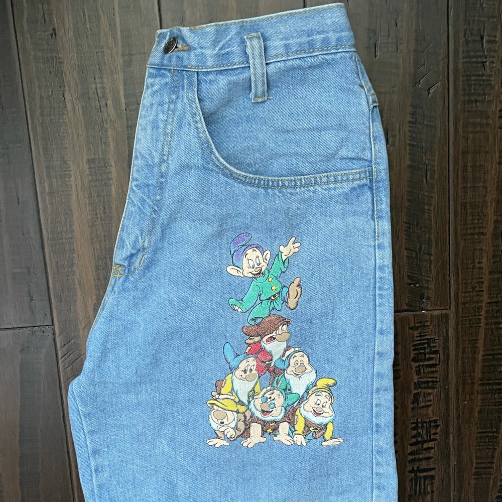 Disney 1994 Jean Shorts Snow White High Waist VTG